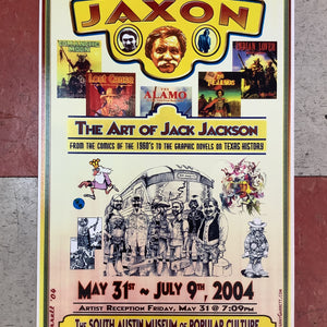 The Art of Jack Jackson exhibit at South Austin Museum of Popular Culture - 2004 (Poster)