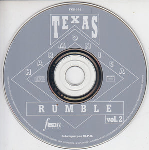 Various : Texas Harmonica Rumble Vol. 2 (CD, Album, Comp)