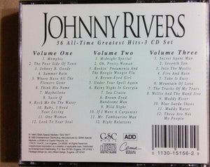 Johnny Rivers : 36 All-Time Greatest Hits  (3xCD, Comp)