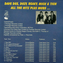 Load image into Gallery viewer, Dave Dee, Dozy, Beaky, Mick &amp; Tich : All The Hits Plus More (CD, Album, Comp)
