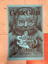 Load image into Gallery viewer, Gentle Giant and Steeleye Span at Armadillo World Headquarters - 1973 (Poster)
