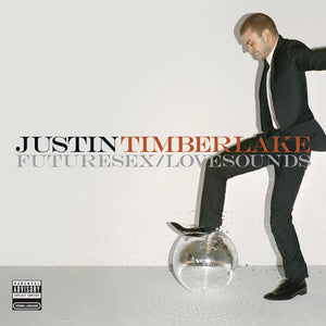 the album cover for Justin Timberlake - Futuresex/Lovesounds