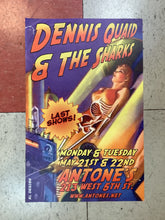 Load image into Gallery viewer, Dennis Quaid &amp; The Sharks at Antone's Nightclub (Poster)

