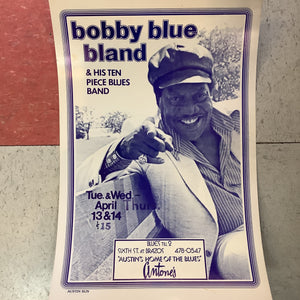 Bobby Blue Bland at Antone's - 1976 (Poster)