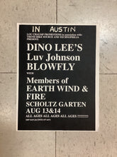 Load image into Gallery viewer, Dino Lee &amp; Blowfly with members of Earth Wind and Fire at Scholtz Garden (Poster)
