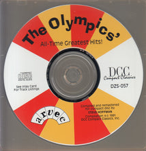 Load image into Gallery viewer, The Olympics : The Olympics' All-Time Greatest Hits! (CD, Comp, Mono, RM)
