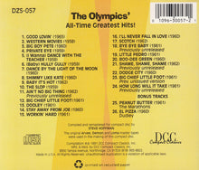 Load image into Gallery viewer, The Olympics : The Olympics' All-Time Greatest Hits! (CD, Comp, Mono, RM)
