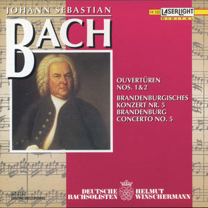 Johann Sebastian Bach, German Bach Soloists*, Helmut Winschermann : Overtures Nos. 1 & 2 (CD, Album)