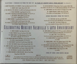 Various : Mercury Nashville Gold Catalog Sampler Vol 3 (CD, Album, Comp, Mono, Promo)