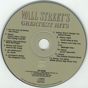 Various : Wall Street's Greatest Hits (CD, Comp)