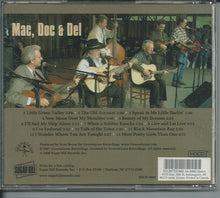 Load image into Gallery viewer, Del McCoury, Doc Watson &amp; Mac Wiseman : Mac, Doc &amp; Del (CD, Album, Club)

