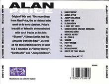 Load image into Gallery viewer, Alan Price : The Price Is Right (CD, Comp)
