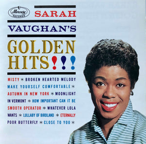 Sarah Vaughan : Sarah Vaughan's Golden Hits (CD, Comp, RE, RM)