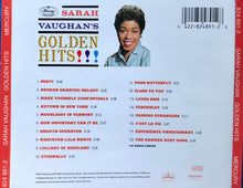 Load image into Gallery viewer, Sarah Vaughan : Sarah Vaughan&#39;s Golden Hits (CD, Comp, RE, RM)
