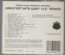 Load image into Gallery viewer, Gary &quot;U.S.&quot; Bonds* : Greatest Hits (CD, Comp)
