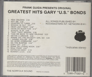 Gary "U.S." Bonds* : Greatest Hits (CD, Comp)