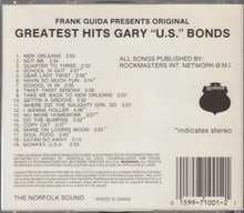 Load image into Gallery viewer, Gary &quot;U.S.&quot; Bonds* : Greatest Hits (CD, Comp)
