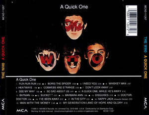 The Who : A Quick One (CD, Album, RE, RM)