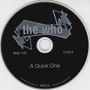 The Who : A Quick One (CD, Album, RE, RM)