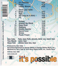 Load image into Gallery viewer, Alex Coke, Tina Marsh, Steven Feld : Its Possible (CD, Album)
