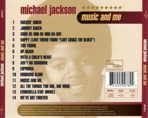 Michael Jackson : Music And Me (CD, Comp, RE)