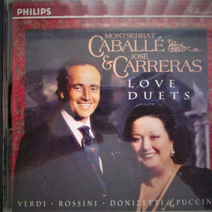 Montserrat Caballé, José Carreras : Love Duets (CD, Comp)