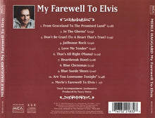 Load image into Gallery viewer, Merle Haggard : My Farewell To Elvis (CD, Album, RE)
