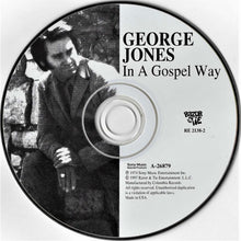 Load image into Gallery viewer, George Jones (2) : In A Gospel Way (CD, Album)
