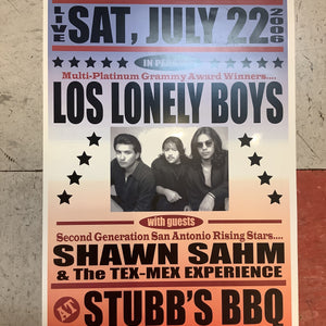 Los Lonely Boys at Stubb's BBQ - 2006 (Poster)