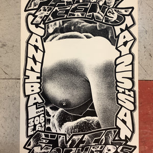 Pain Teens and Evil Mothers at Cannibal Club - 1991 (Poster)