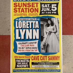 Loretta Lynn at Sunset Station - 2004 (Poster)