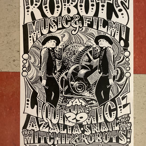 Liquid Mice at The Ritz - 1991 (Poster)