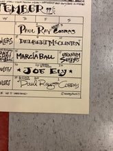 Load image into Gallery viewer, Soap Creek Saloon September Calendar - 1977 (Poster)
