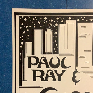 Paul Ray and The Cobras City Music (Poster)