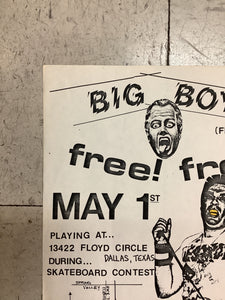 Big Boys at Dallas, Texas Skateboard Contest (Poster)