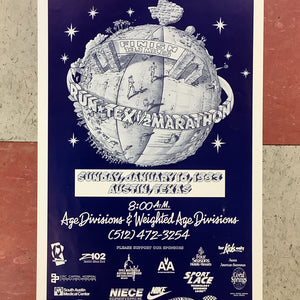 Run Tex 1/2 Marathon - 1993 (Poster)