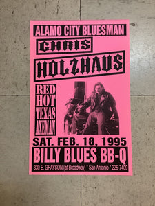 Chris Holzhaus at Billy Blues - 1995 (Poster)