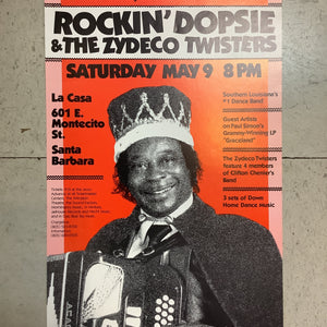 Rockin' Dopsie & The Zydeco Twisters at La Casa (Poster)