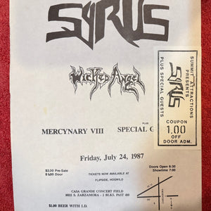 Syrus at Casa Grande - 1987 (Poster)