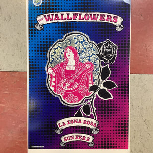 The Wallflowers at La Zona Rosa (Poster)