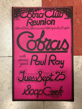 Load image into Gallery viewer, Cobras at Soap Creek Saloon (Poster)
