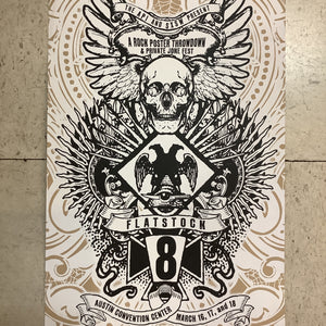 Flatstock 8 Skull - 2006 (Poster)