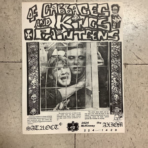 Of Cabbages and Kings & Pain Teens at Axiom (Poster)