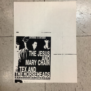 The Jesus and Mary Chain at Paradiso (Poster)
