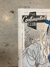 Load image into Gallery viewer, Continental Club September Calendar - 1988 (Poster)
