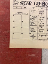 Load image into Gallery viewer, Soap Creek Saloon January Calendar - 1980 (Poster)
