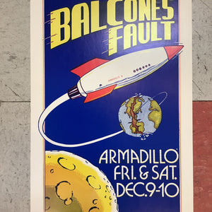 Balcones Fault at Armadillo World Headquarters - 1977 (Poster)