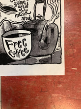 Load image into Gallery viewer, Coffee Sergeants at Cactus Cafe - 1990 (Poster)
