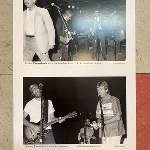 Bill Leissner Photo - Steve Fromholz and Ray Benson - 1984