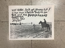 Load image into Gallery viewer, Tex and the Horseheads at White Trash (Poster)
